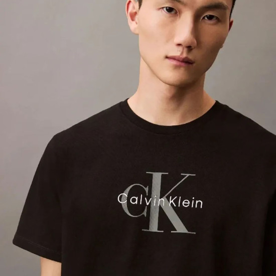 Calvin Klein Ανδρική κοντομάνικη μπλούζα Monogram Logo Tee